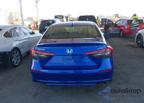 2024 Honda Civic Sport из США, поврежденный, VIN 2HGFE2F55RH550928